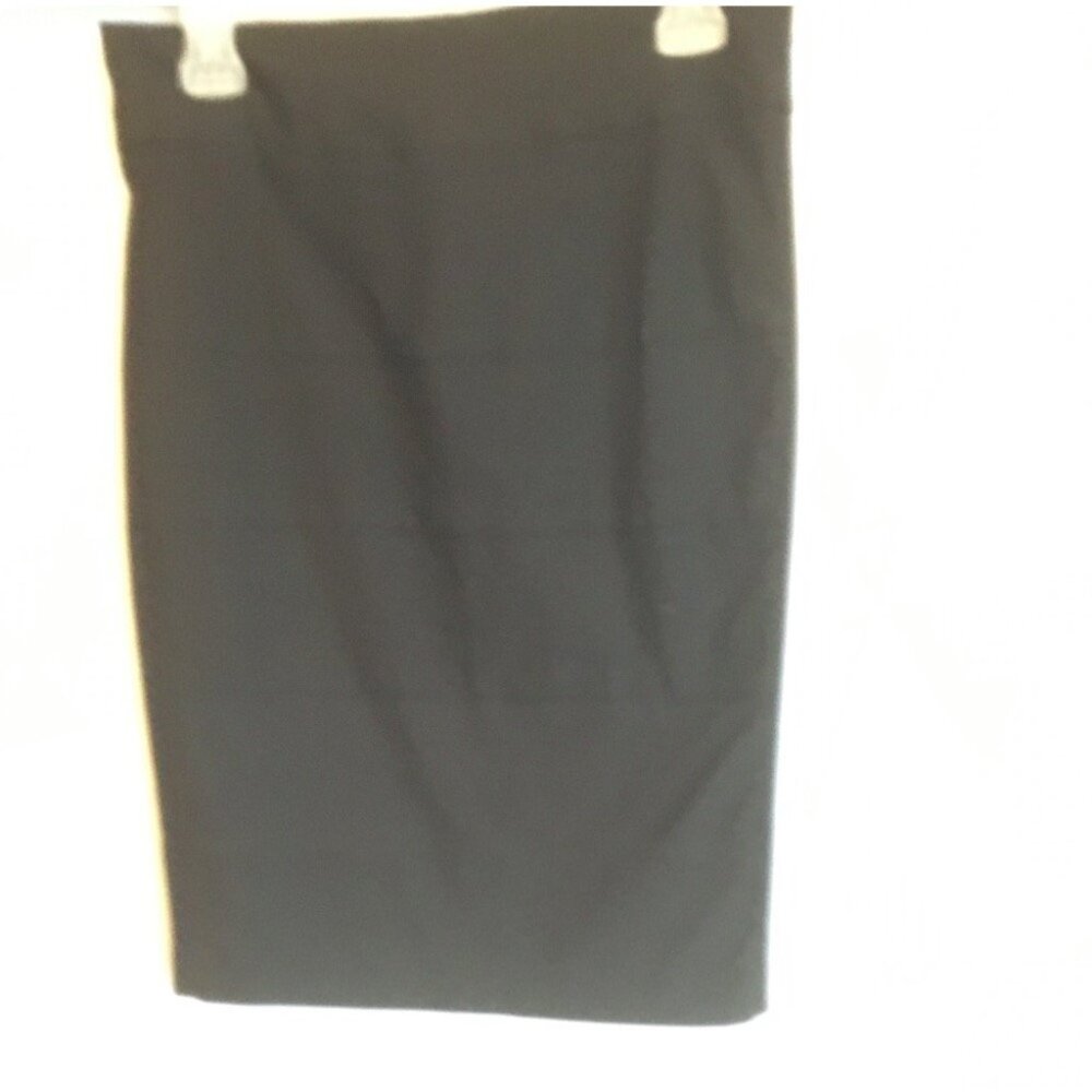Tailored Black Pencil Skirt for Women - Sleek Professional Style